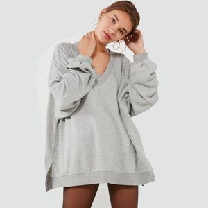 BDG Oversized V Neck Pullover top